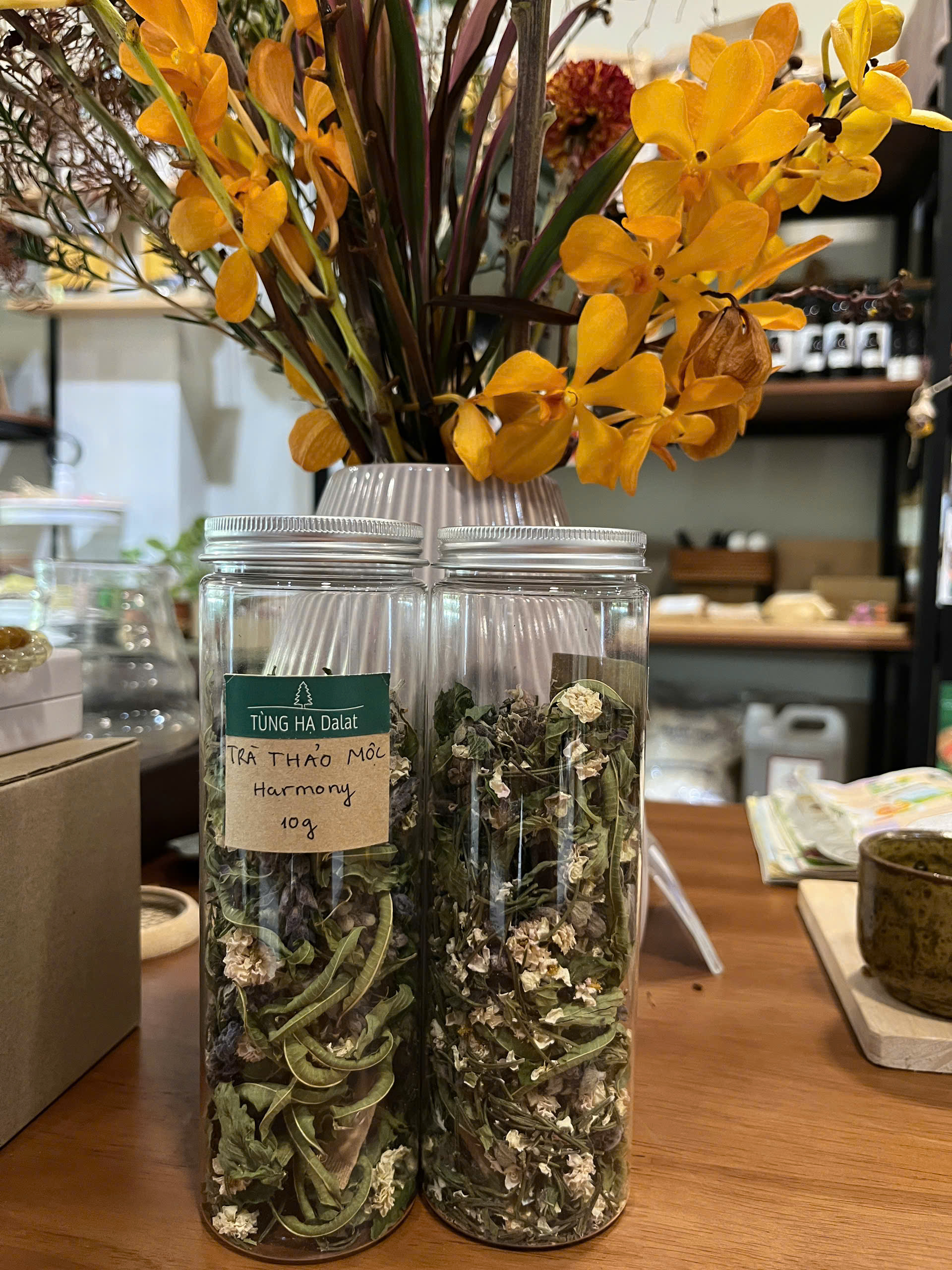 Trà hoa phối (Flower blended Tea) nhiều vị- Tùng Hạ