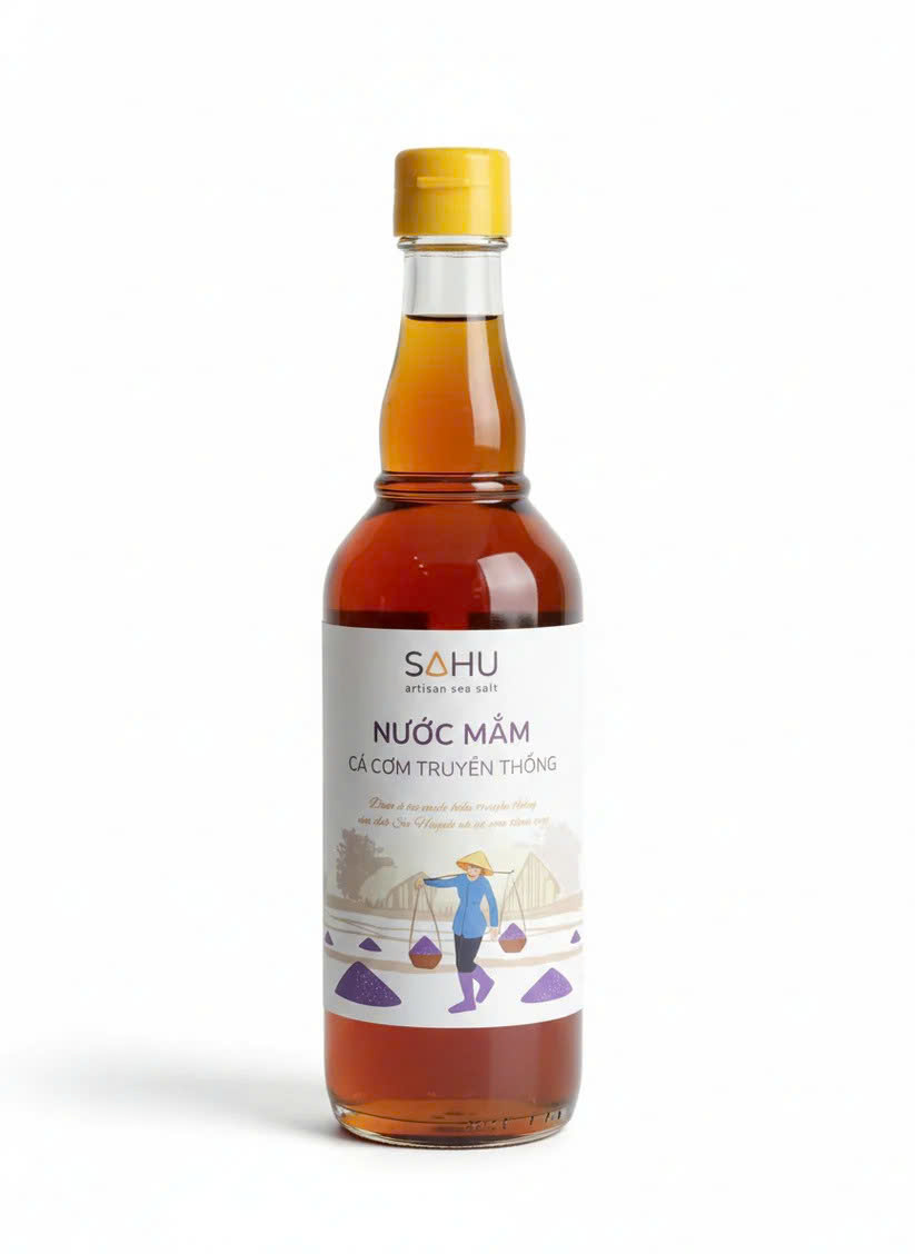 Nước mắm cá cơm truyền thống - Sahu