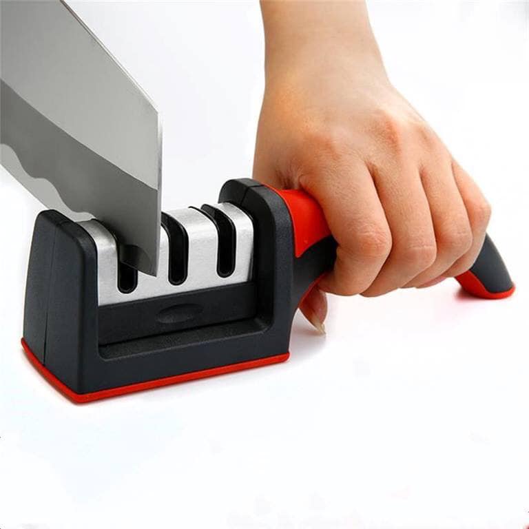 Dụng Cụ Mài Dao Kéo 3 Rãnh Cầm Tay Tiện Dụng A4741