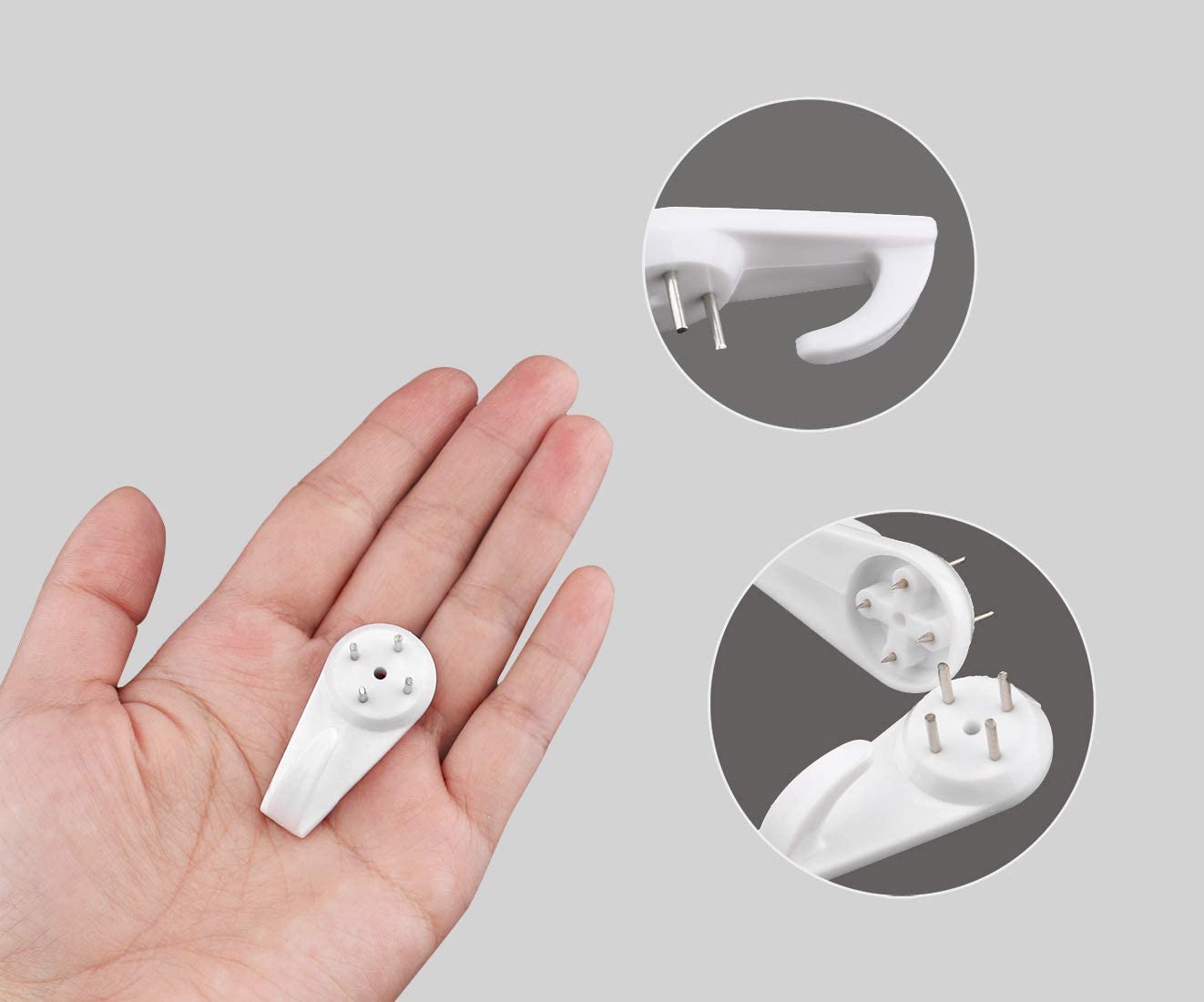 ( Size Lớn)  Móc Đinh Đóng Tường Gim Tường Treo Tranh Treo Vật Dụng A1011