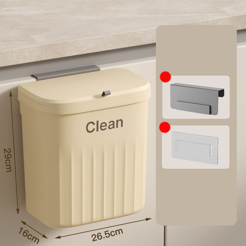 Thùng Đựng Rác Thông Minh Lắp Cánh Tủ 12L Tiện lợi Gọn Gàng A0652