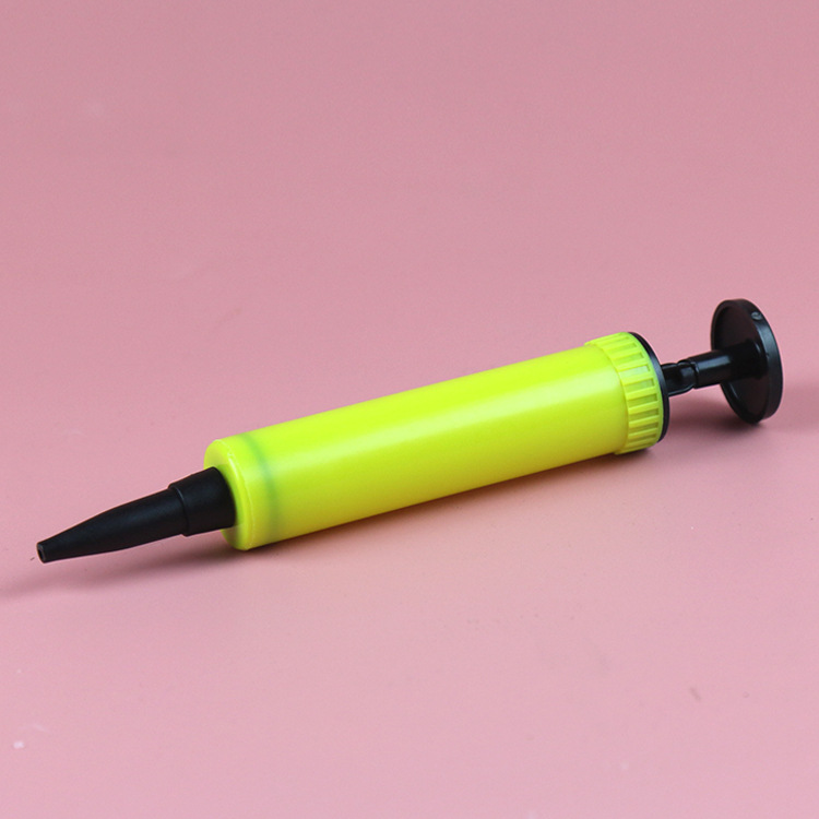 Bơm bóng bay mini cầm tay đẩy bơm khí bóng số trang trí tiệc L0654