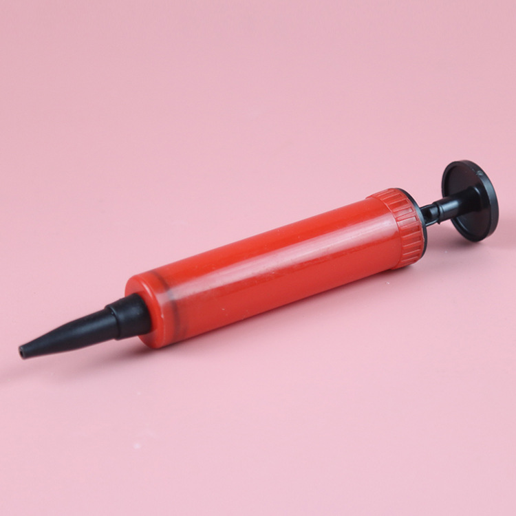 Bơm bóng bay mini cầm tay đẩy bơm khí bóng số trang trí tiệc L0654