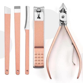 Bộ Dụng Cụ Cắt Tỉa Móng 18 Chi Tiết Đa Năng, Bộ Làm Nail Kèm Hộp  Nhỏ Gọn Siêu Đẹp Sang Chảnh A4831