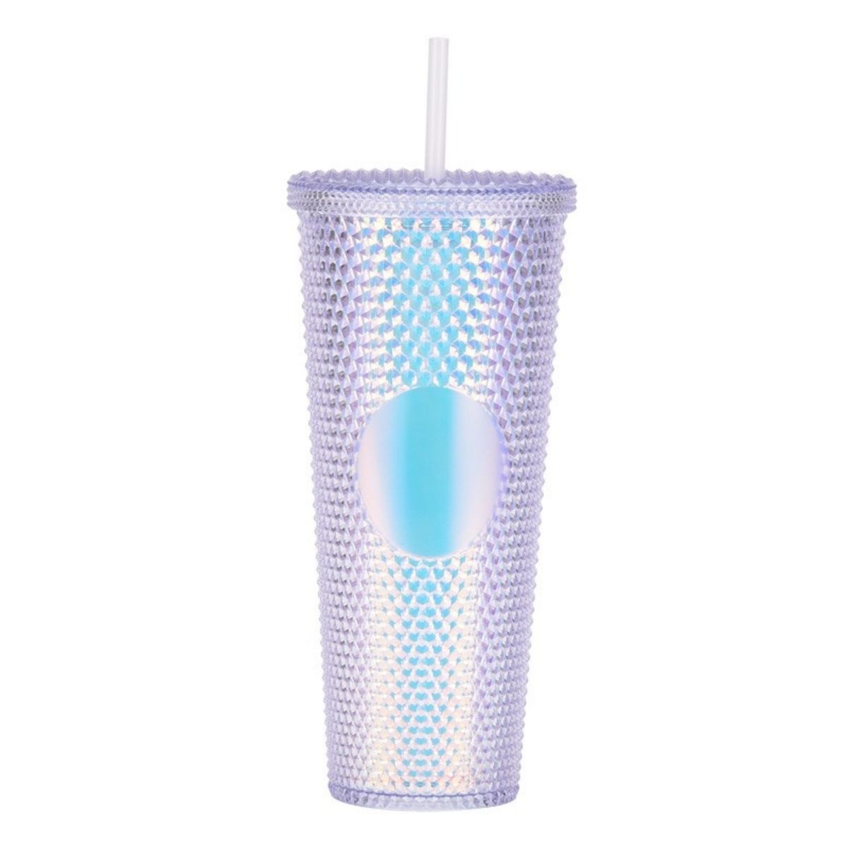Ly nước Kim Cương Cách nhiệt 2 lớp 710ml chất liệu nhựa PP cao cấp A4761