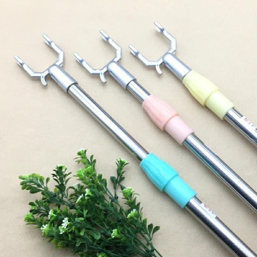 Cây phơi quần áo bằng inox kéo dài 1,5M Xếp Gọn A0132