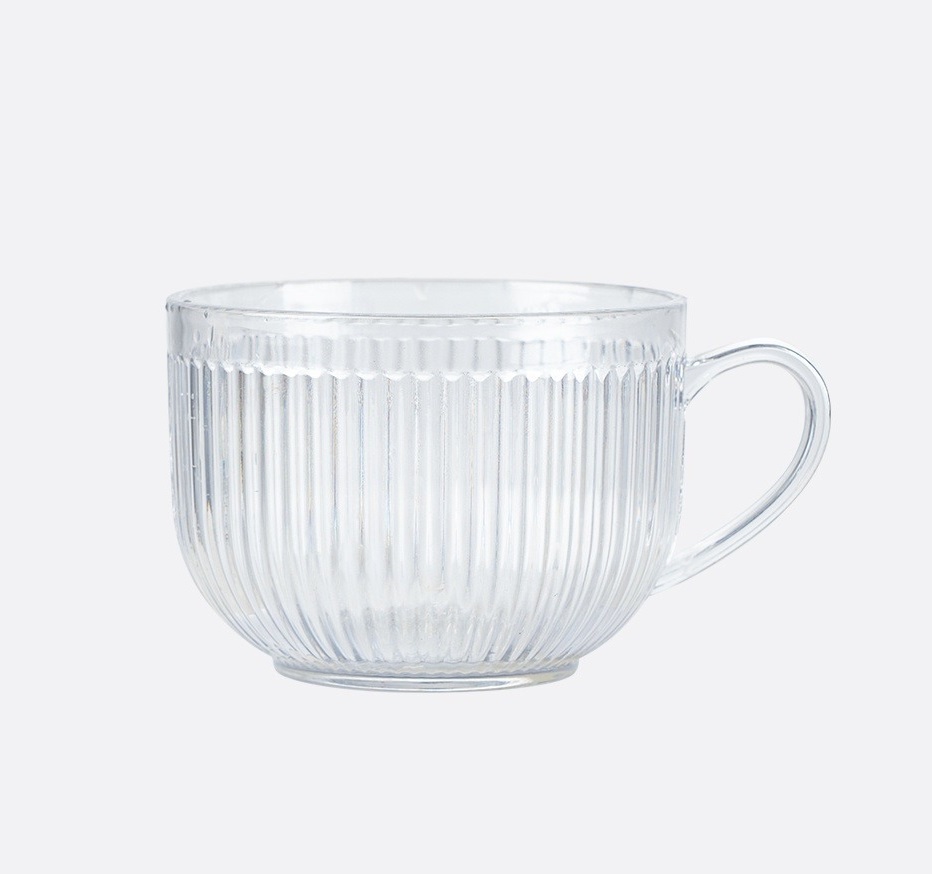 Cốc Nhựa Bầu Tăm Có Quai Cầm Hokori 400ml (6391) A1454