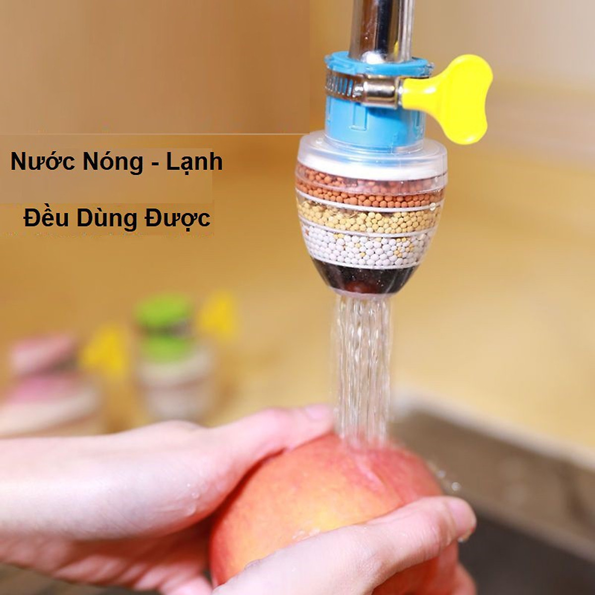 Đầu Lọc Nước Trực Tiếp Tại Vòi Làm Sạch Nước Loại Bỏ Cặn Bã A1931