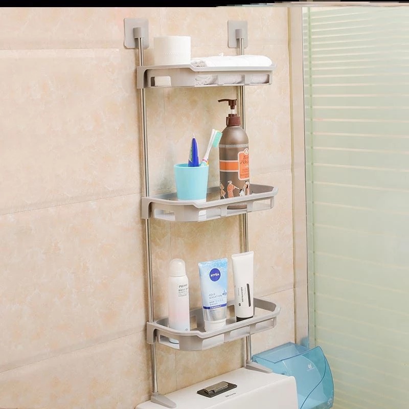 Kệ Nhà Tắm 3 Tầng Việt Nhật, Kệ Để Đồ Kệ Nhà Vệ Sinh Toilet Nhà Tắm (5581-3) A5741