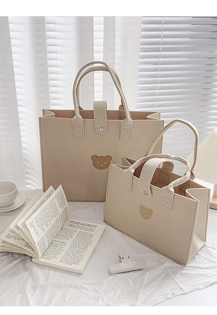 Túi Xách Gấu Nỉ 40x30CM Cute Dễ Thương A1564