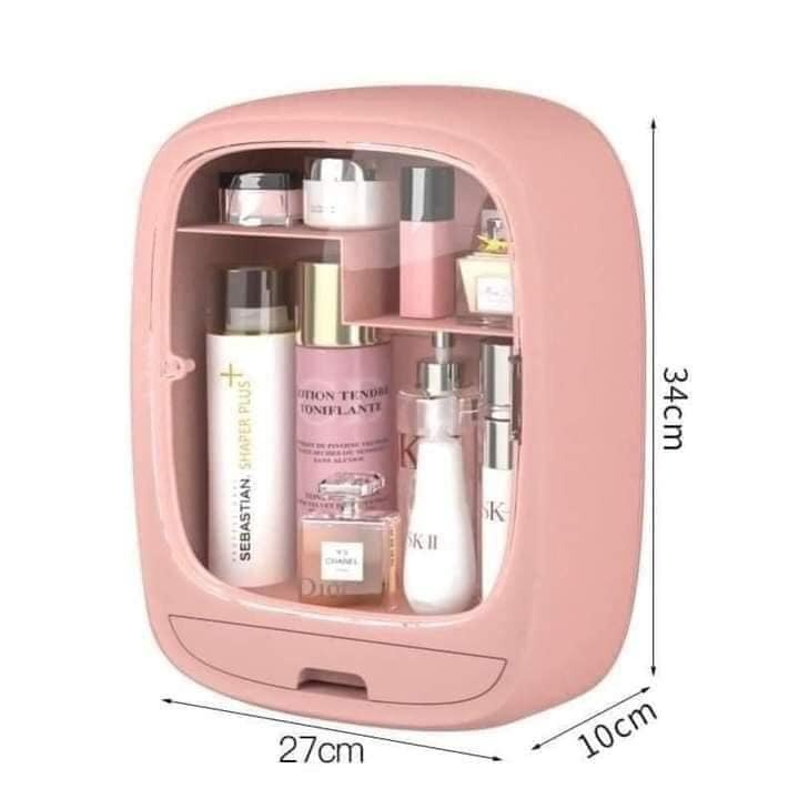 Tủ Kệ Mỹ Phẩm DánTường Hokori, Kệ Nhà Tắm Đựng Dầu Gội Đồ Trang Điểm, Kệ Đựng Đồ Đa Năng (3635) A3962