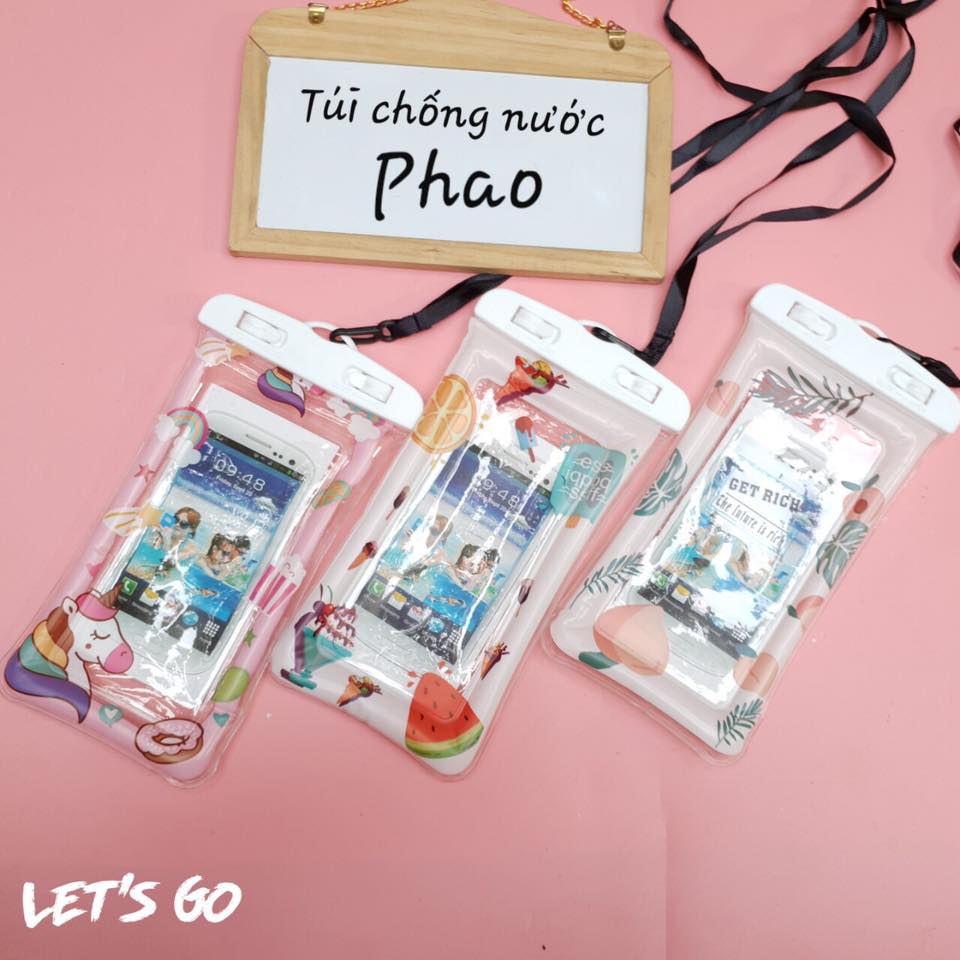 Túi Đựng Điện Thoại Chống Nước Dạng Phao Chống Thấm Nước Đi Tắm Biển Du Lịch Hồ Bơi Không Lo Bị Ướt A3932