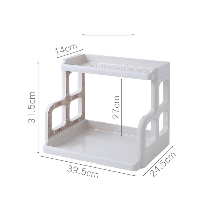 Kệ Gia Vị Nhà Bếp 2 Tầng Việt Nhật A1372