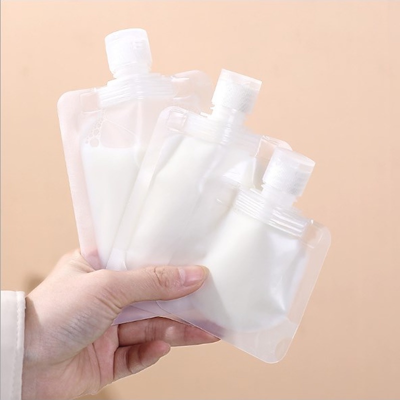 Túi Chiết Đựng Dầu Gội Mỹ Phẩm Trong Suốt Nhỏ Gọn Dạng Bóp Mang Đi Du Lịch 30/50/100Ml A5041