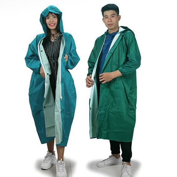 Áo Mưa Da Cá Dây Kéo Khóa AM02