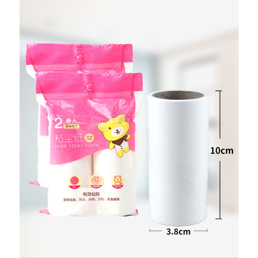 Sét 2 Lõi Lăn Bụi 10CM Vệ Sinh Sofa Phòng Khách A0423 - LÕI 10CM