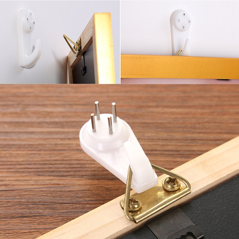 ( Size Nhỏ) Móc Đinh Đóng Tường Gim Tường Treo Tranh Treo Vật Dụng A1011