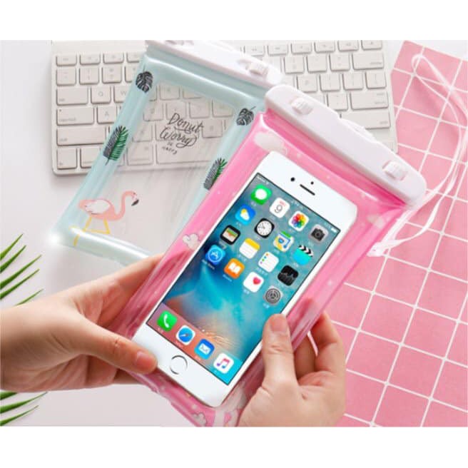 Túi Đựng Điện Thoại Chống Nước Dạng Phao Chống Thấm Nước Đi Tắm Biển Du Lịch Hồ Bơi Không Lo Bị Ướt A3932