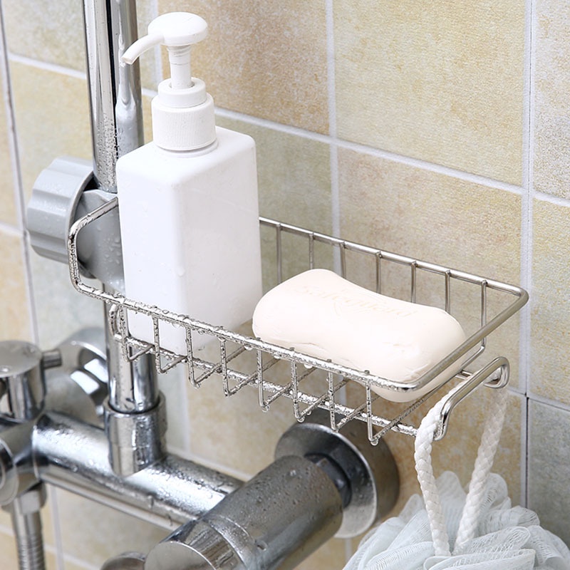 Giá Treo Vòi Inox Đựng Đồ Rửa Chén Bát A4742