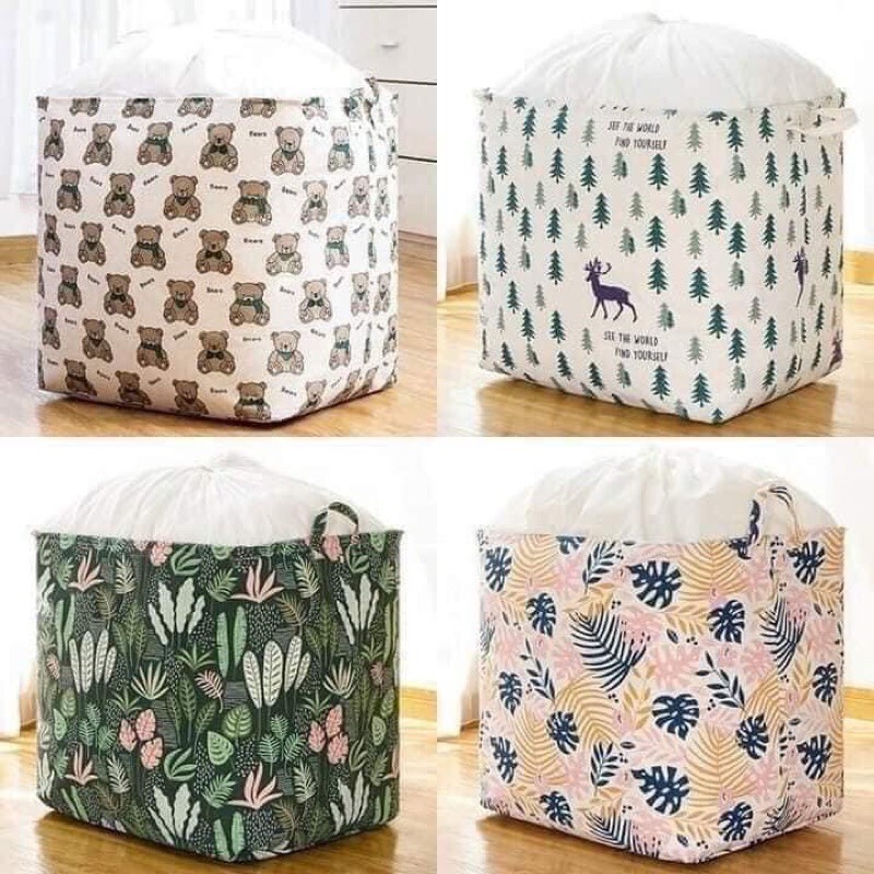 Túi Đựng Chăn Màn Dây Rút Cỡ Lớn Giỏ Đựng Đồ Quần Áo - Cỡ Lớn A1072