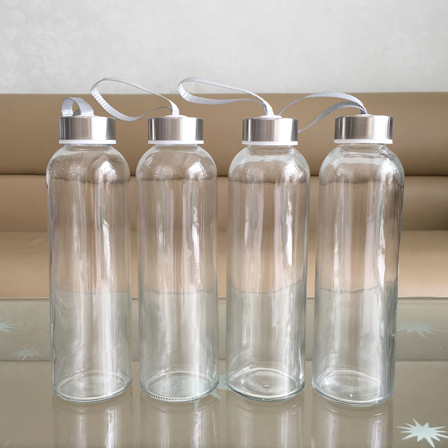 Bình Thủy Tinh Nắp Nhôm 500ML A4512
