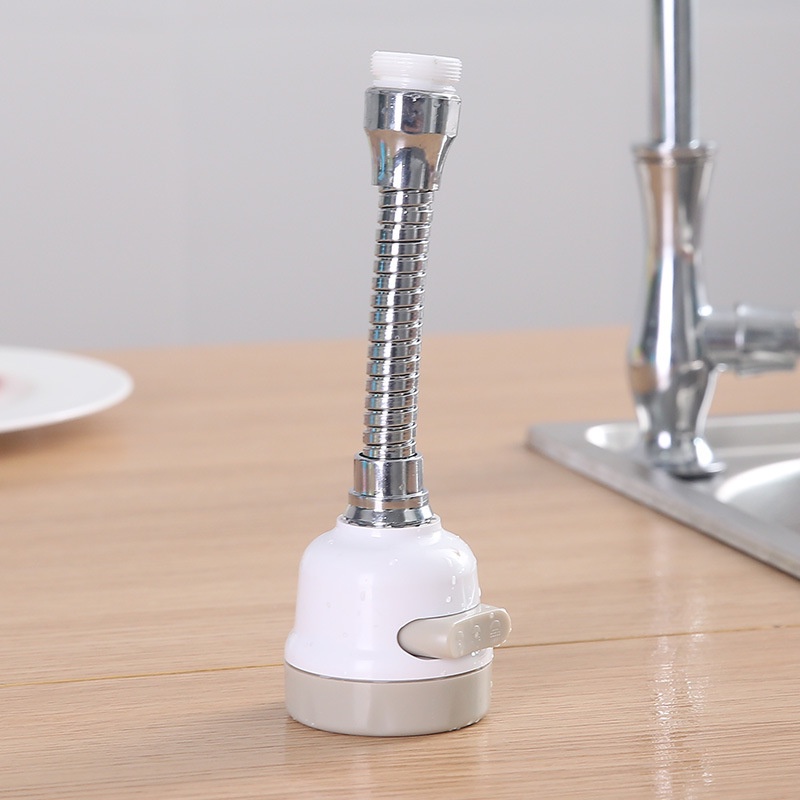 Đầu Vòi Tăng Áp 3 Chế Độ Xoay 360 độ Nối Dài Lắp Bồn Rửa Chén Tiện Lợi A4933