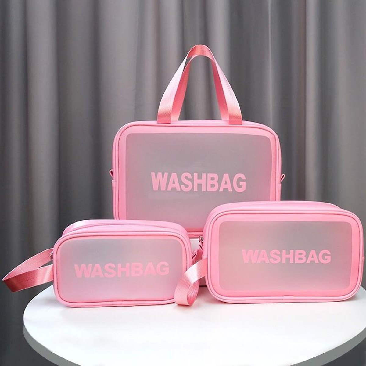 Túi Đựng Mỹ Phẩm Đồ Trang Điểm WASHBAG Túi Đựng Đồ Cá Nhân Du Lịch Chống Thấm Nước A2421