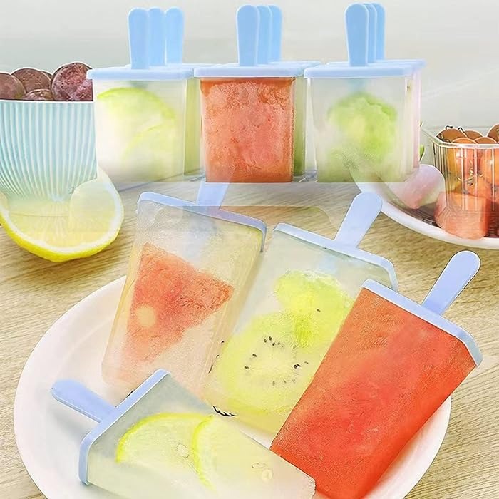Khay Làm Kem 6 Que Việt Nhật Cao Cấp, Dụng Cụ Làm Kem Chế Biến Kem A5111