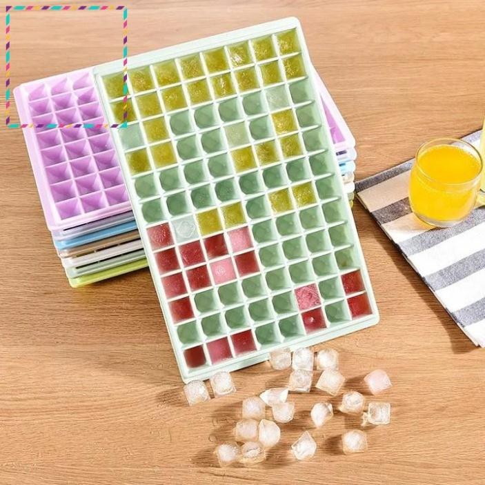 Khay Làm Đá Kim Cương 96 Ô, Khuôn Nhựa Làm Thạch 96 Viên Để tủ lạnh tiện lợi A5732