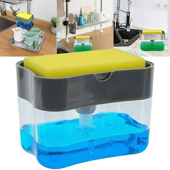 Hộp Đựng Nước Rửa Chén Đựng Xà Phòng Rửa Chén Bát Có Vòi Bơm A2652