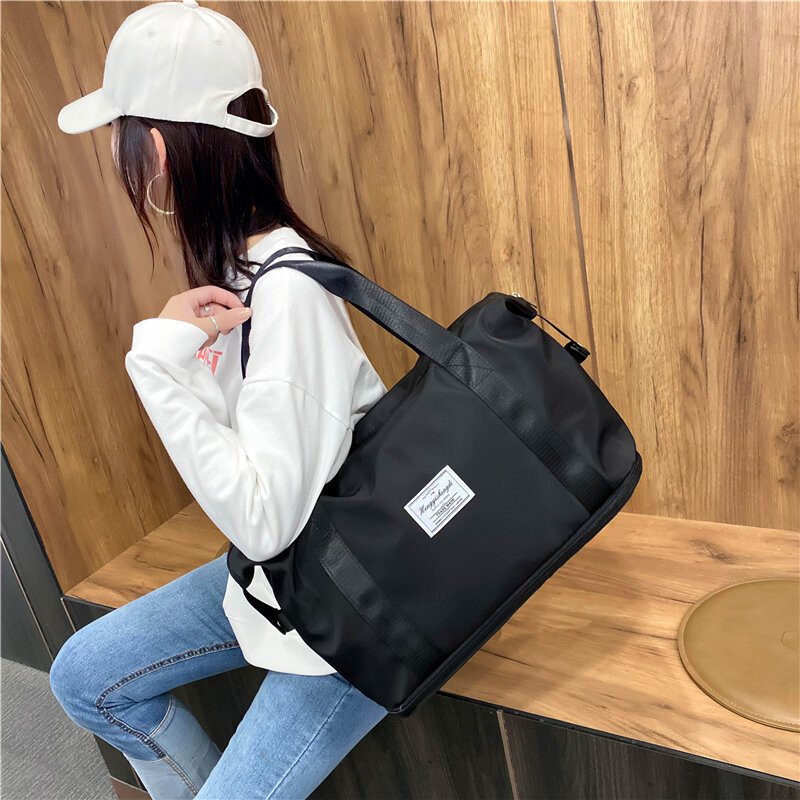 Túi Xách Đựng Đồ Du Lịch 2 Tầng Sắp xếp Đựng Quần Áo Mỹ Phẩm Cỡ Lớn A0933