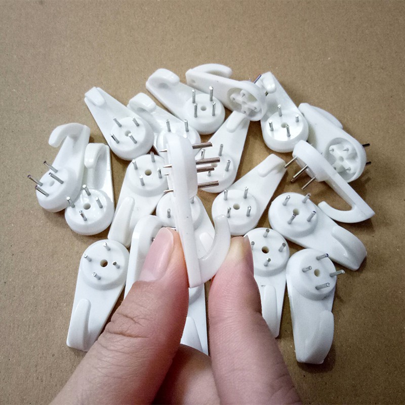 ( Size Nhỏ) Móc Đinh Đóng Tường Gim Tường Treo Tranh Treo Vật Dụng A1011