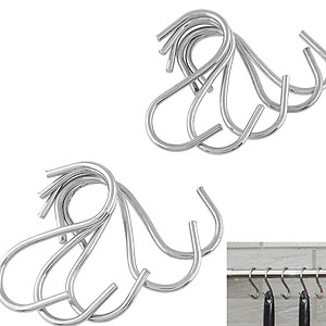 Móc inox Treo Đồ Hình Chữ S Dày Dặn cáp Treo Vật Dụng [1 Cái] A1115