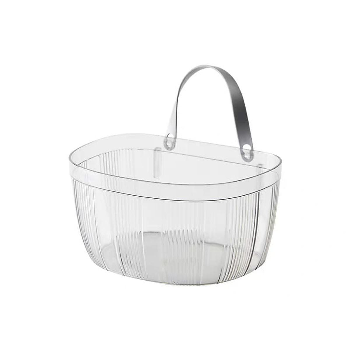 Giỏ treo đựng hành tỏi trong suốt dán tường đựng thực phẩm A4721