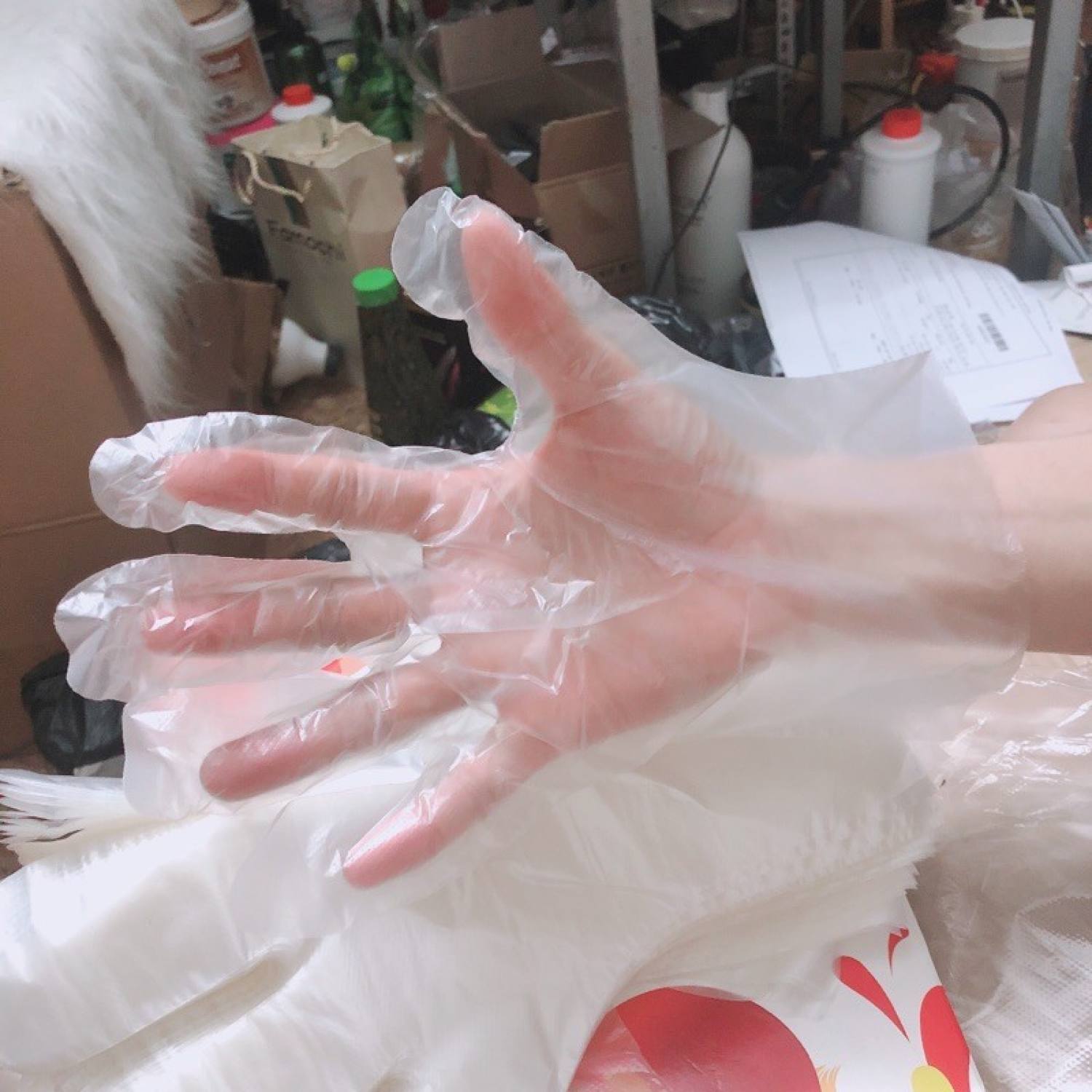 Bịch Bao Tay Nilong Dùng 1 Lần Tiện Lợi A1811