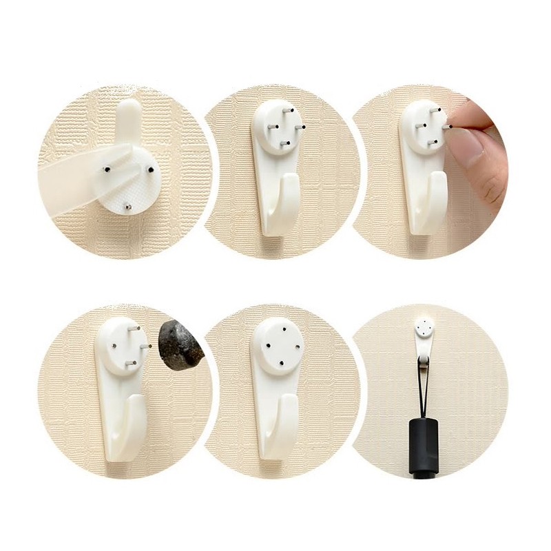 ( Size Nhỏ) Móc Đinh Đóng Tường Gim Tường Treo Tranh Treo Vật Dụng A1011