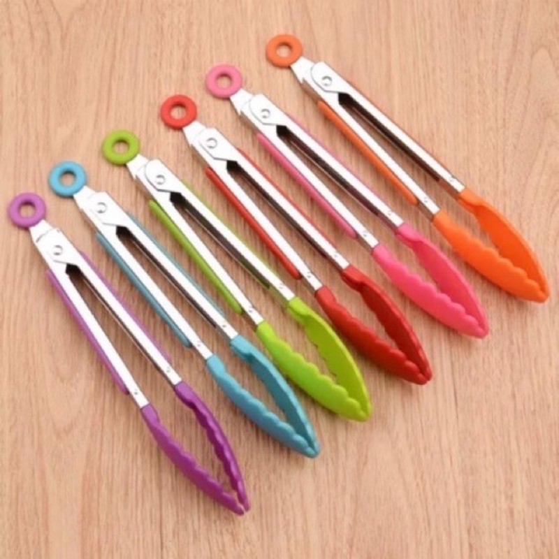 Dụng Cụ Gắp Nóng Bọc Nhựa Gắp Đồ Ăn Nóng Kẹp Gắp Nấu Nhà Bếp A1843
