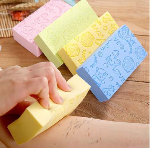 Mút Tắm Bọt Biển Kỳ Ghét Tẩy Tế Bào Chết Siêu Sạch A3811