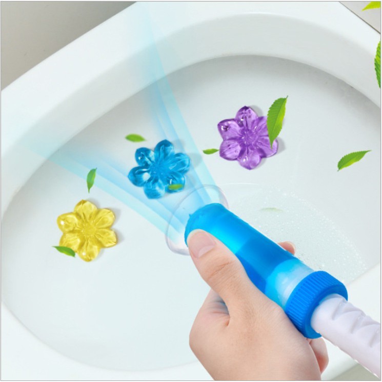 Gel Thơm Khử Mùi Toilet Bồn Cầu Nhà Vệ Sinh Hoa Thơm A3913