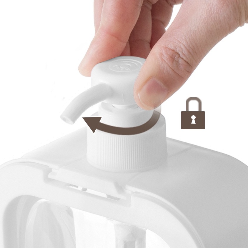 Bình Chiết Dầu Gội Sữa Tắm 300ml, Chiết Nước Rửa tay, Rửa Chén, Chai Chiết Khi Đi Du Lịch A3551