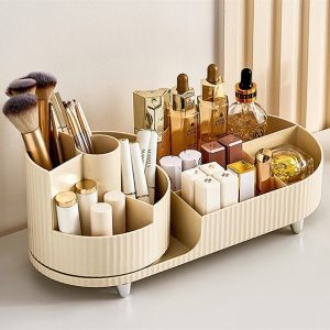 Kệ Đựng Mỹ Phẩm Đựng Đồ Trang Điểm Xoay 360 Độ K070