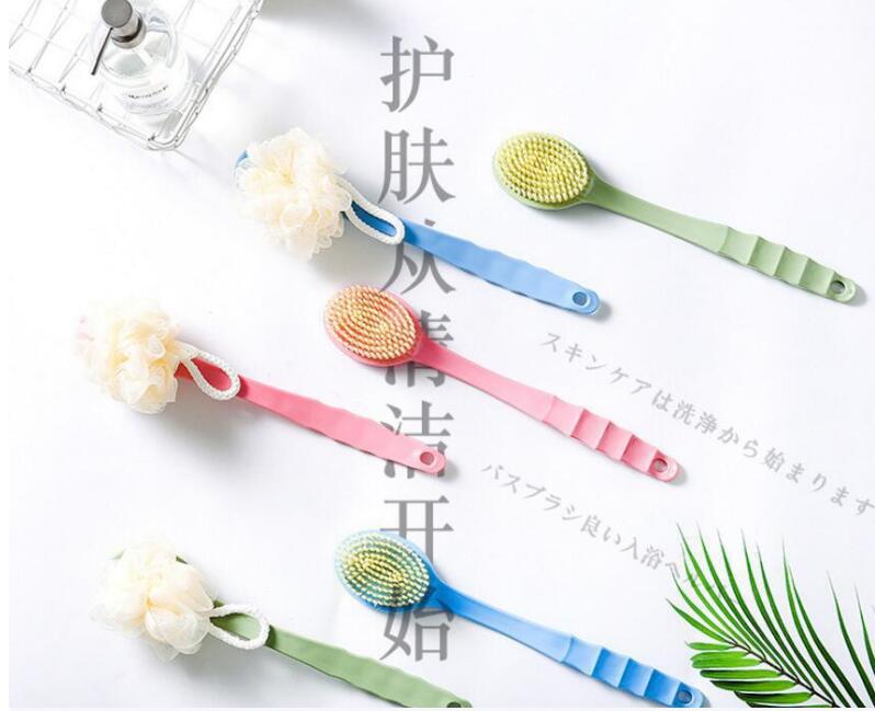 Bàn Chải Chà Lưng Kèm Bông Tắm A0832