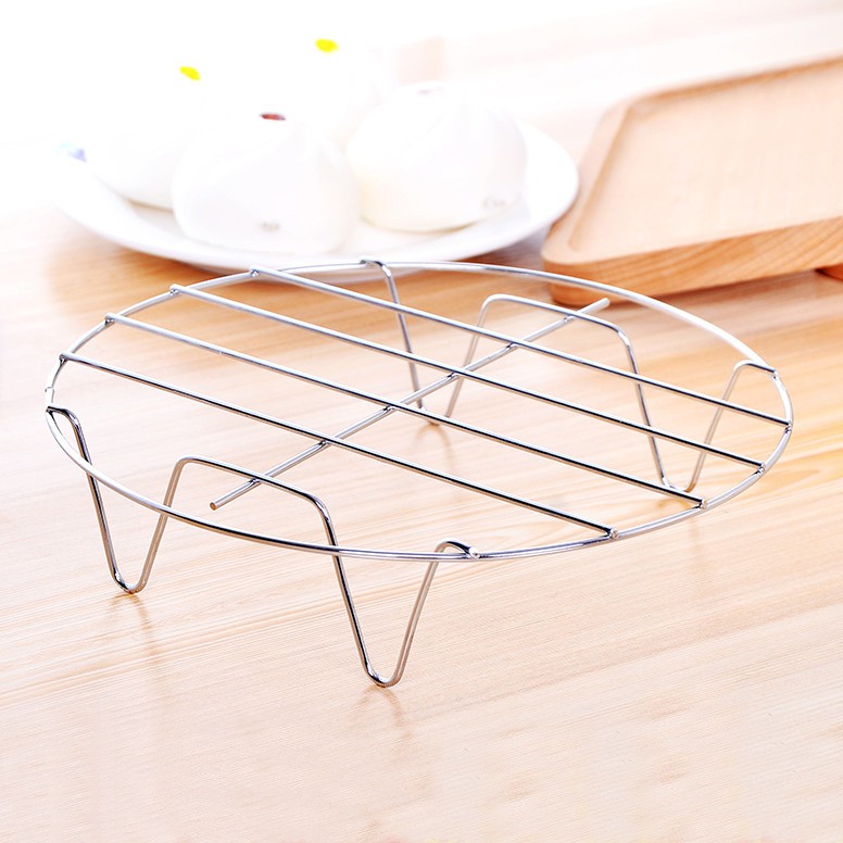 Giá Hấp Inox Lót Đáy Nồi, Rế Hấp Vỉ Hấp Tiện Lợi A1061