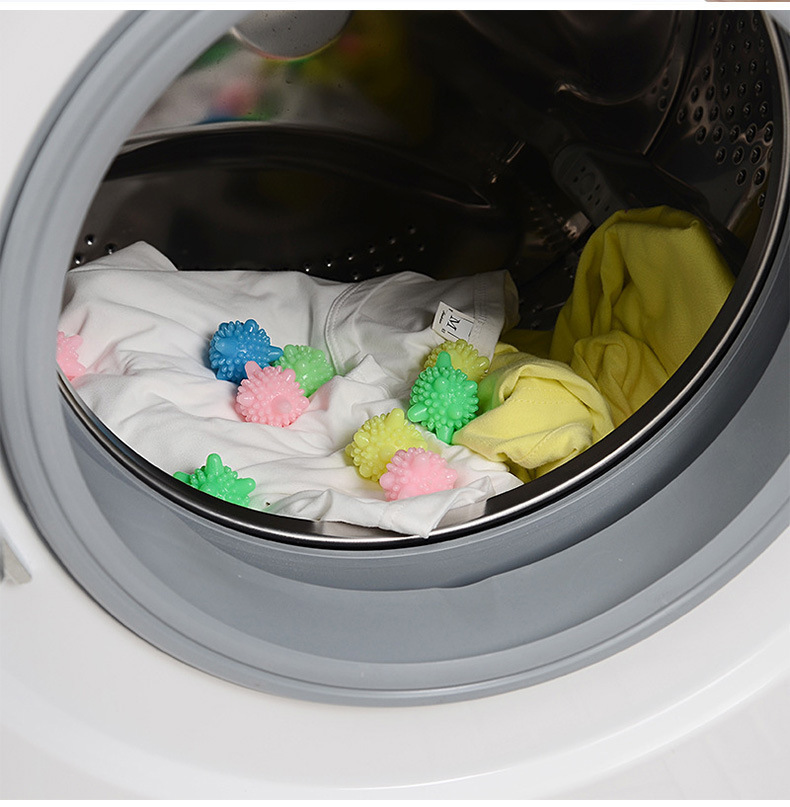 Bóng Giặt Quả Cầu Gai Vệ Sinh Máy Giặt Nhanh sạch Giảm nhăn A211- Loại To