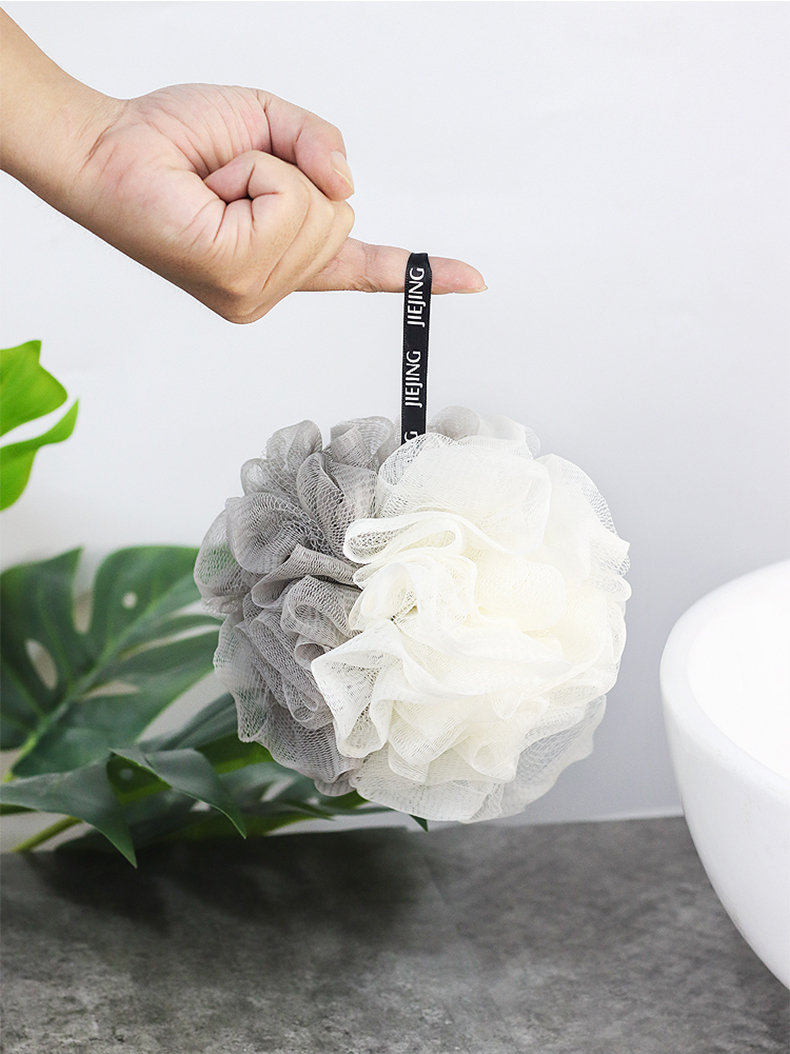 Bông Tắm 2 Màu Tạo Bọt Nhà Tắm Mềm Mại A3624