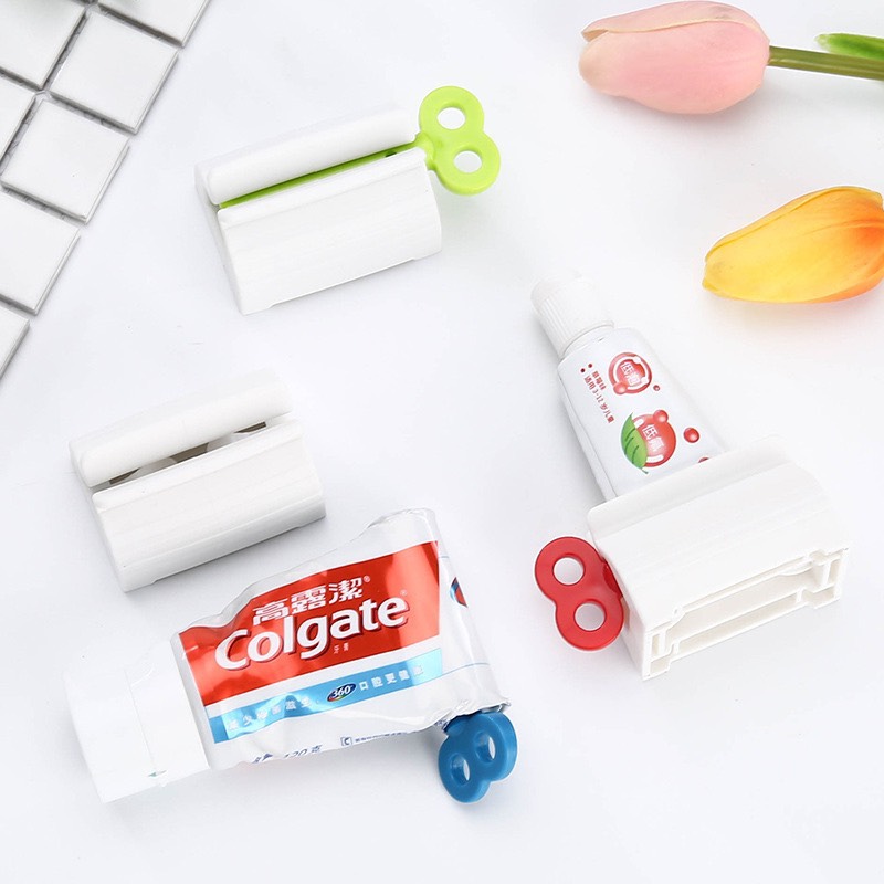 Dụng Cụ Cuộn Ép Nặn Kem Đánh Răng - Mới A2334