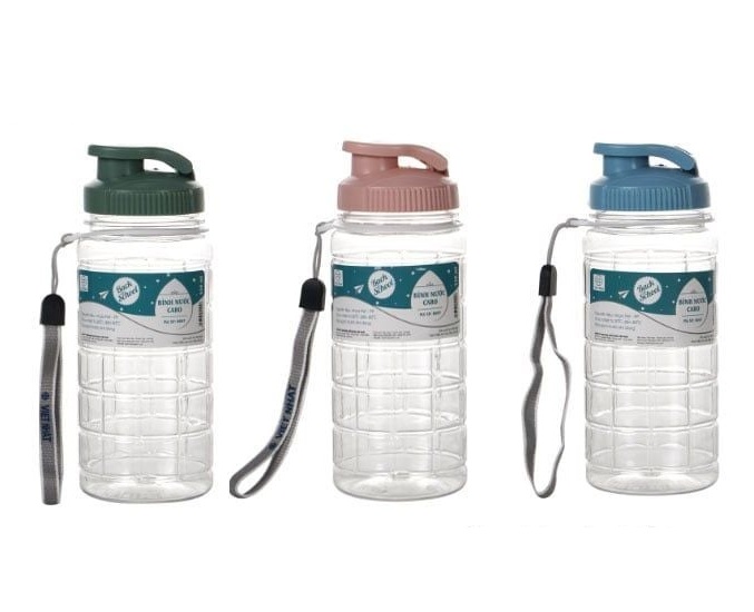 Bình Nước Học Sinh/ Sinh viên Caro Việt Nhật 900ml (0099)A1523