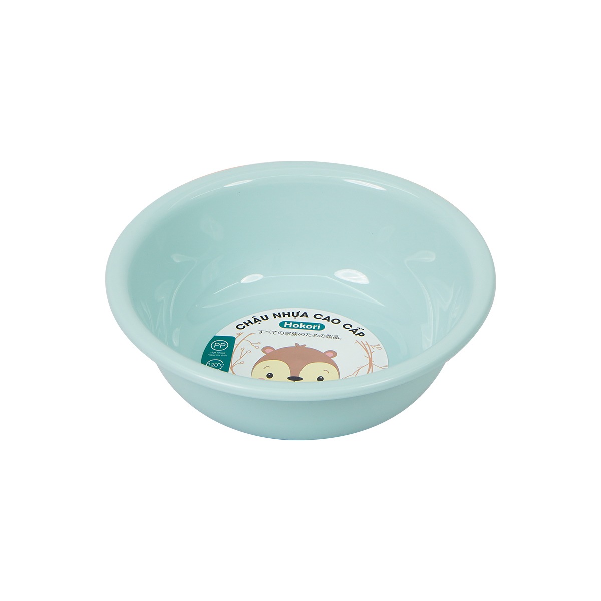 Chậu Nhựa Tròn Rửa Mặt Hokori 27CM, Thau Nhựa rửa Rau Củ Trái Cây Đa Năng (2520) A5453