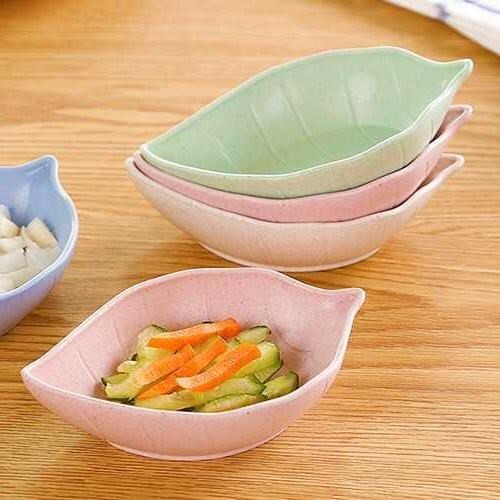 Chén Bát Đựng Gia Vị Hình Chiếc Lá Dĩa Đựng Nước Chấm A1141