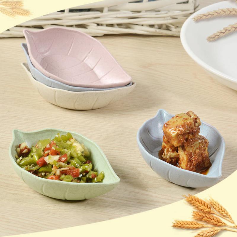 Chén Bát Đựng Gia Vị Hình Chiếc Lá Dĩa Đựng Nước Chấm A1141